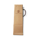 Offset Printing Kraft Paper Wine Packaging Bag for Gift